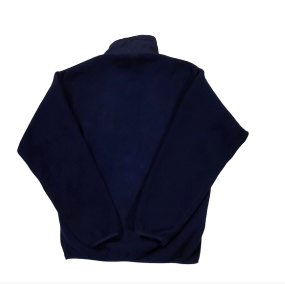 VTG Patagonia Synchilla Fleece Jacket Men's Small Navy Blue Made in USA Vintage - Picture 8 of 9